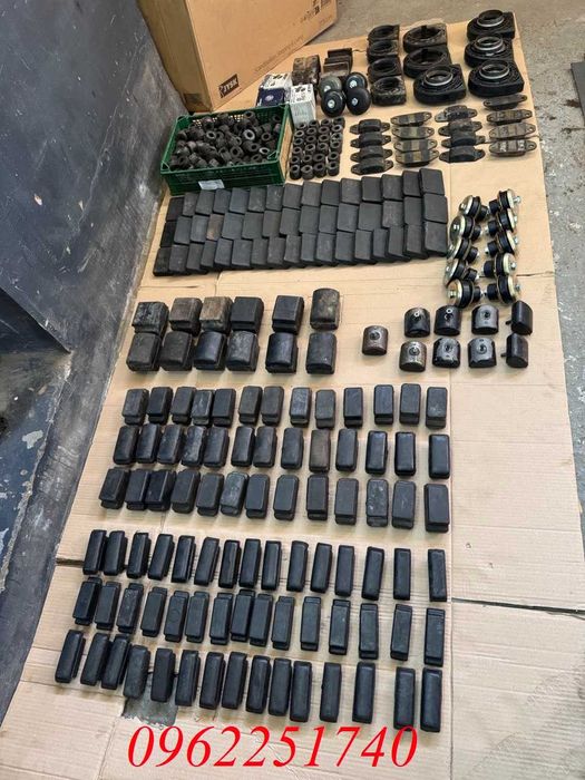 Подушки, втулки, відбійники Газ 52, Газ 53, Газ 66, Газ 3307, Газ 3309