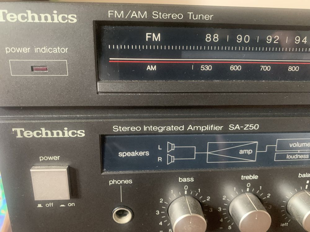 Wieża Technics SA-Z50 RS-D250