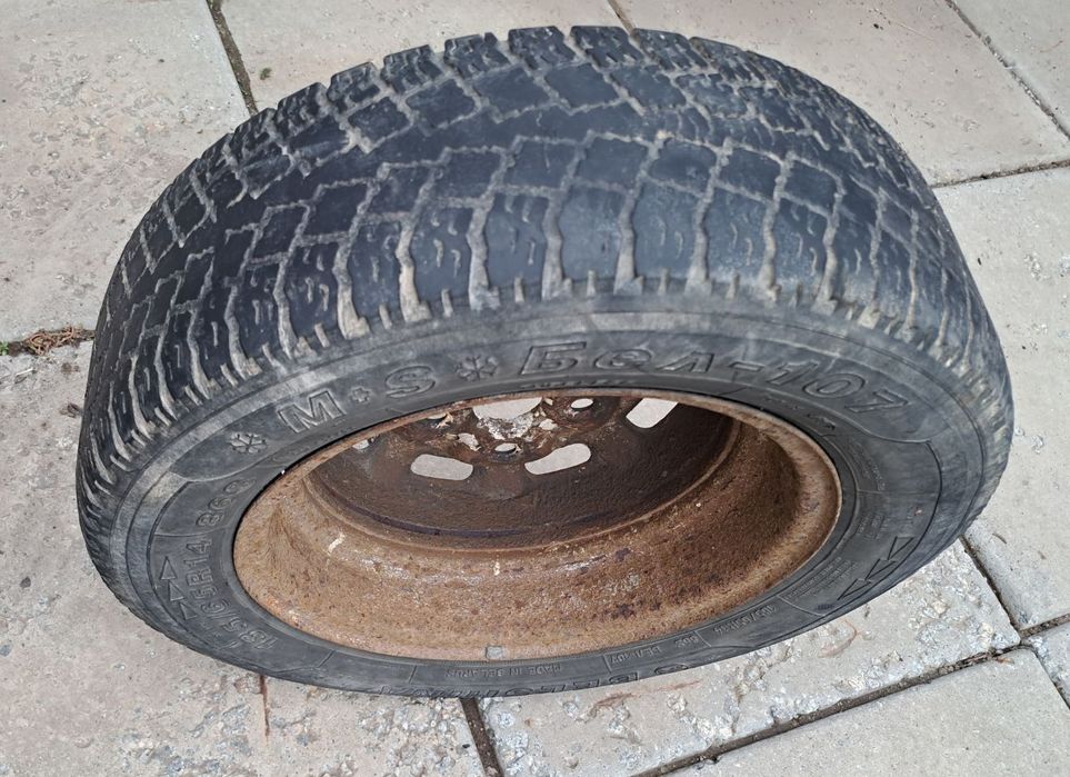 Колесо Москвич 2141 зима запаска 185/65 R14