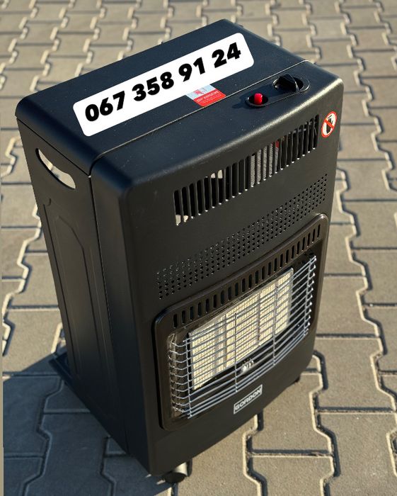 Хит! Переносной газовый инфракрасный обогреватель! Обігрівач газовий!