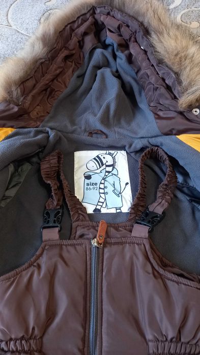 КОМПЛЕКТ  комбінезон для хлопчика 86-92р+ шапка та шарф