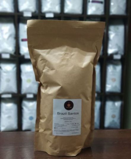 Кофе в зернах 100% арабика Бразилия Сантос 18 скрин. Супер цена! кава