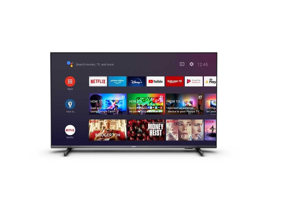 LED Tv 43" Android SMART-TV dvb-t/2 hevc gwarancja