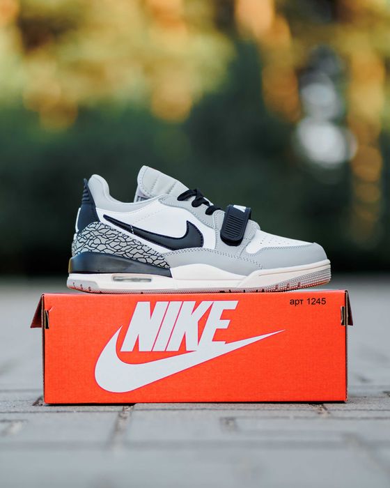 Кросівки 41-45 Nike Air Jordan Legacy 312 Low White Grey / Кроссовки