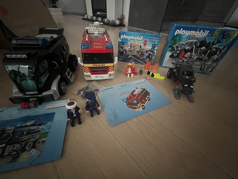 Mega komplet playmobile 5 zestawów