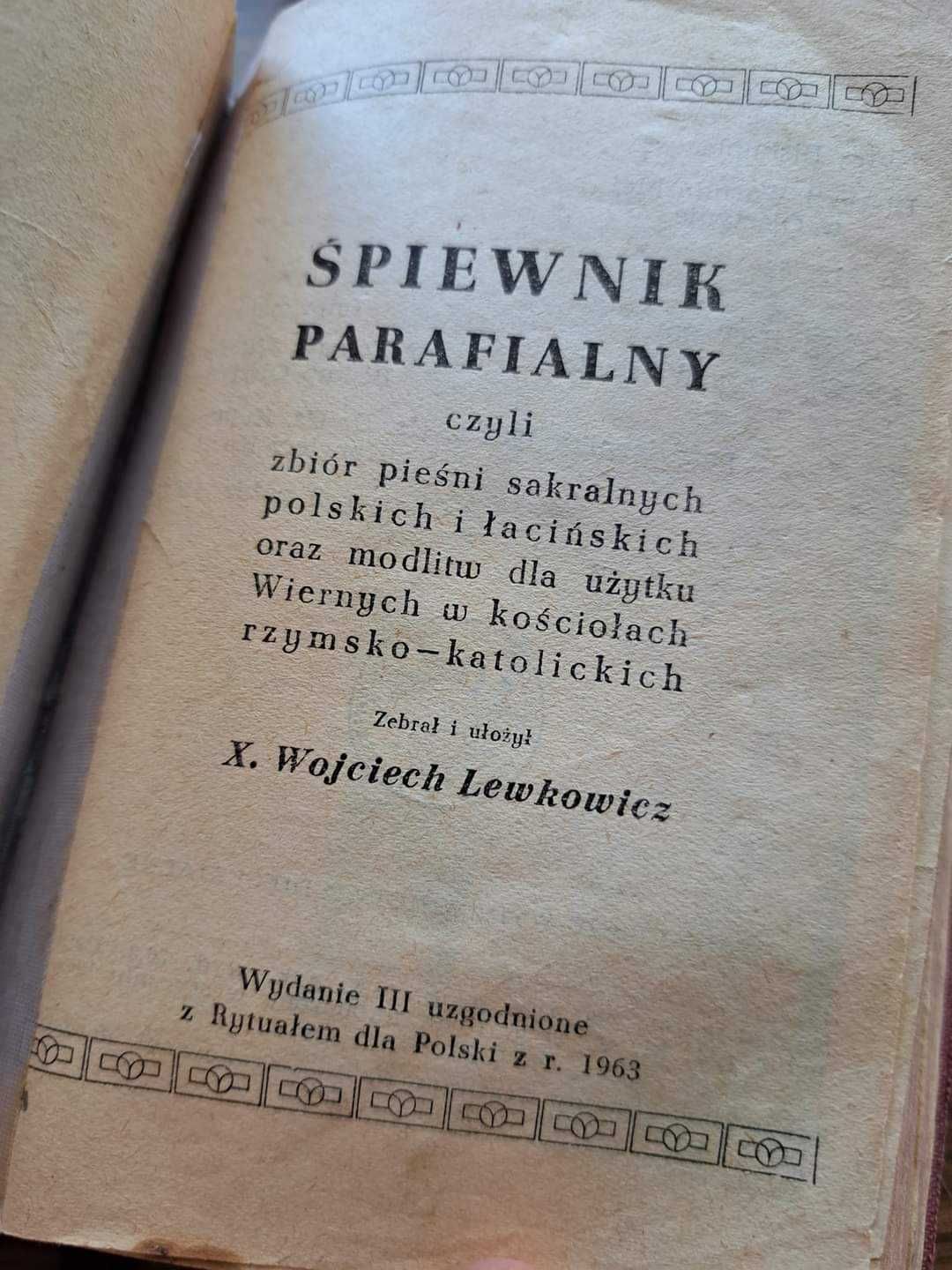 Stary śpiewnik parafialny W. Lewkowicz (1968r, wyd kieszonkowe)