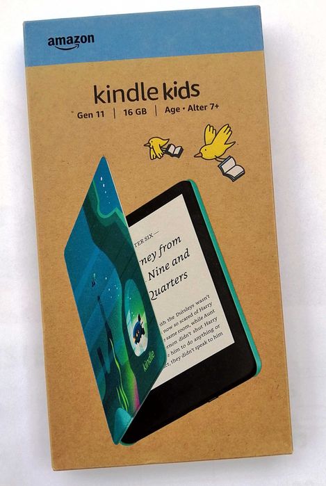 Czytnik Kindle 11 Kids, ekran 6", 300PPI, 16GB / z firmową OKŁADKĄ