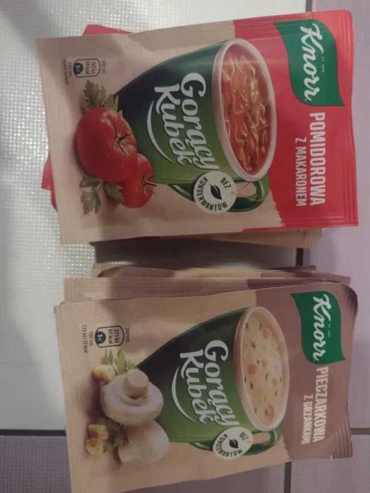 Zestaw zup Knorr 40 sztuk
