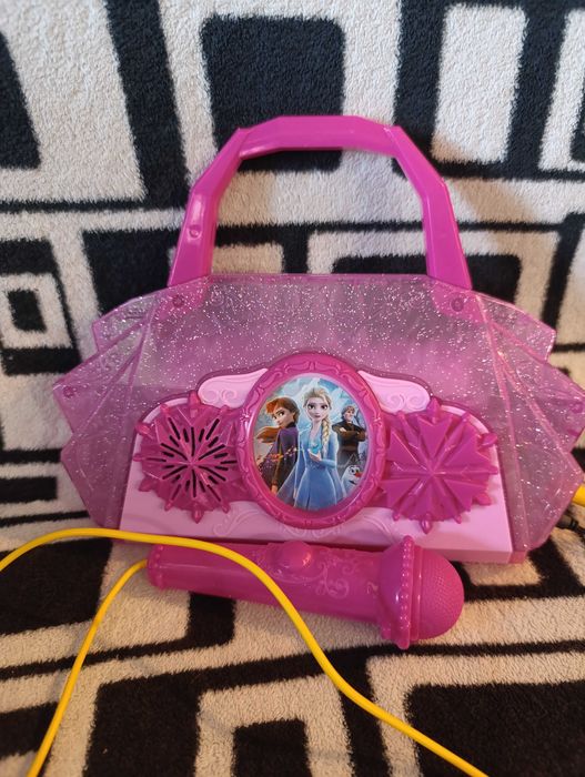 Дитячий програвач з мікрофоном. Холодне сердце.