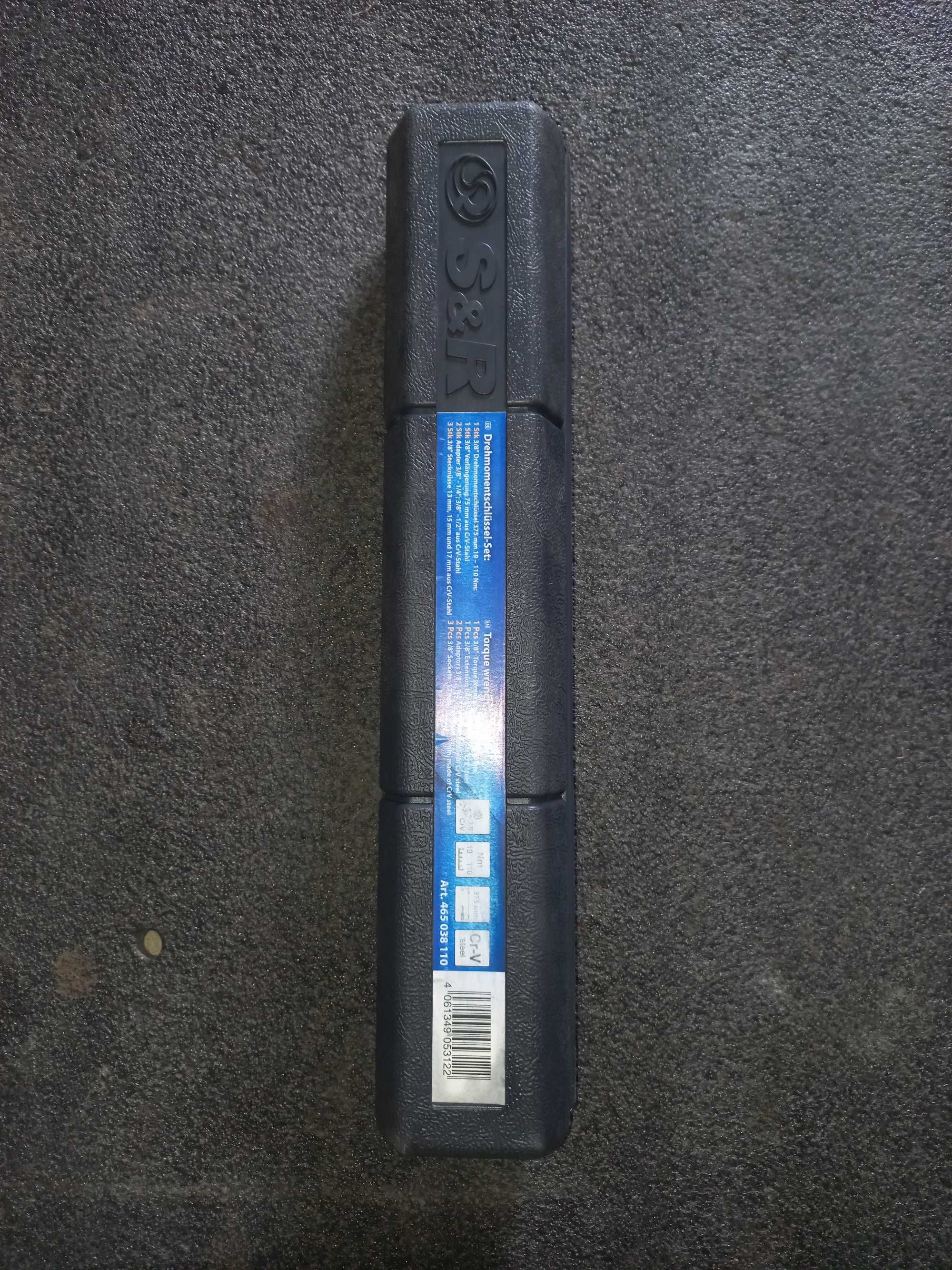 Динамометрический ключ S&R 3/8  19-110 Нм
