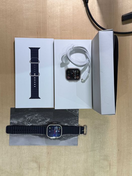 Apple Watch Ultra 2 49mm - używany 3 miesiące, fabryczny komplet