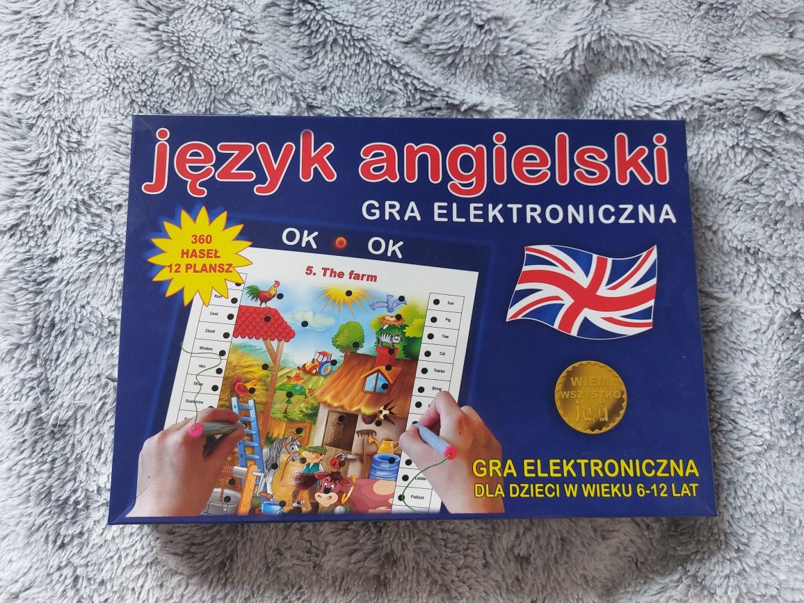 Gra elektroniczna Język angielski 6-12 lat