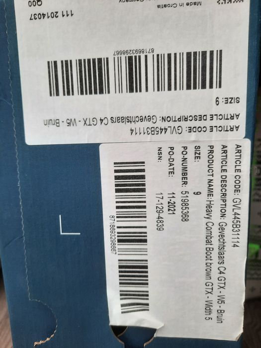 Черевики Haix Commander gtx gore-tex