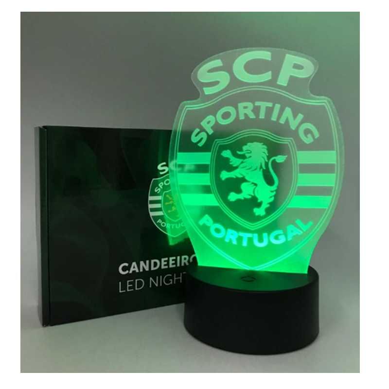 CANDEEIRO LED Porto / Sporting / Benfica