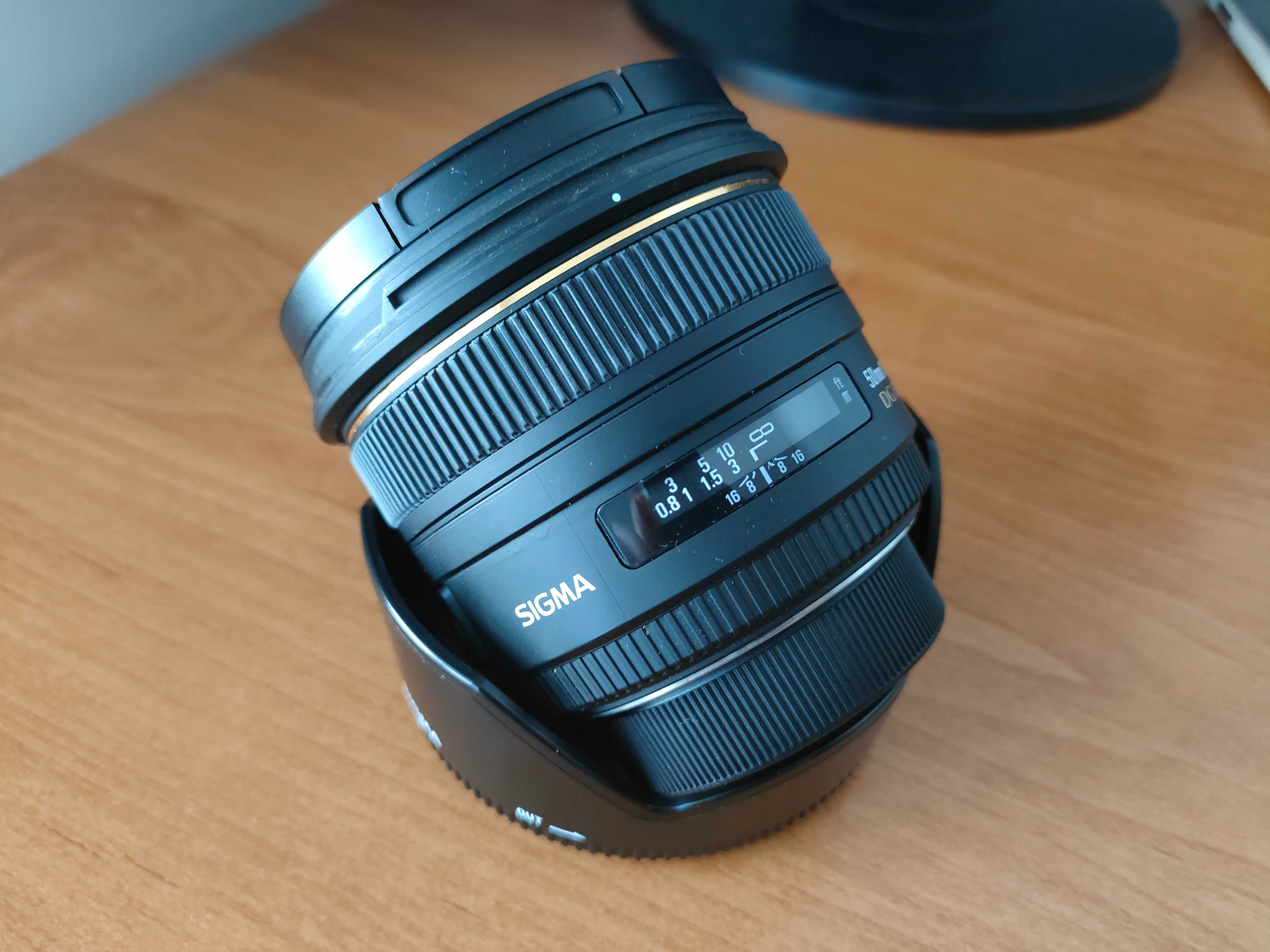 Sigma 50 mm f 1.4 EX DG HSM mocowanie NIKON świetna stałka