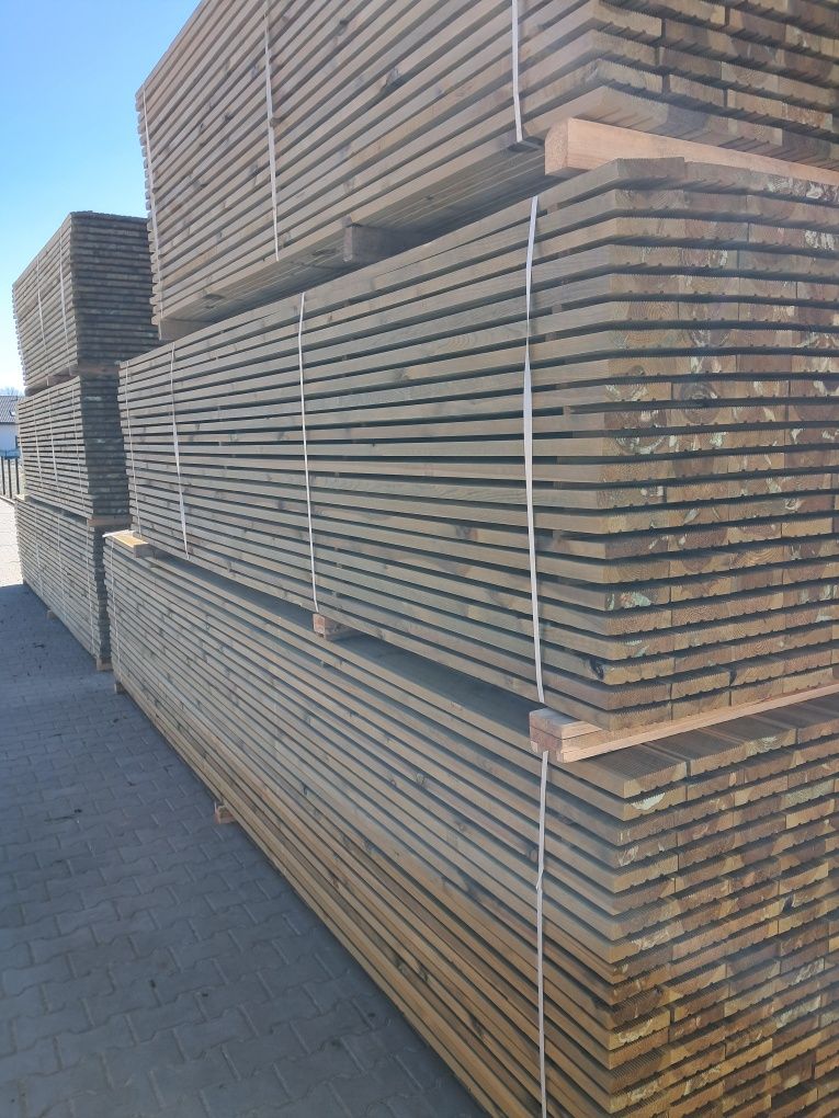 PRODUCENT deska tarasowa, podłogowa30x150  impregnowana ciśnieniowo
