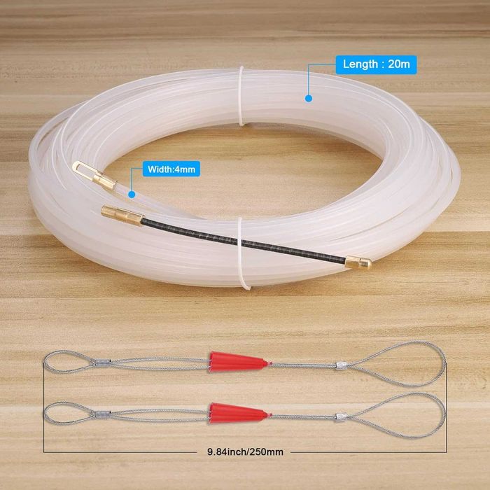 Nowy przyrząd do wciągania / zwijania kabla 20m !3831-1!