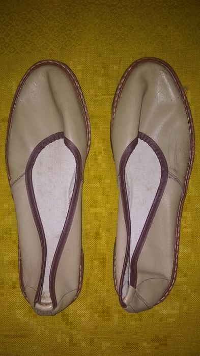 Сандалии взрослые, кожаные, СССР.