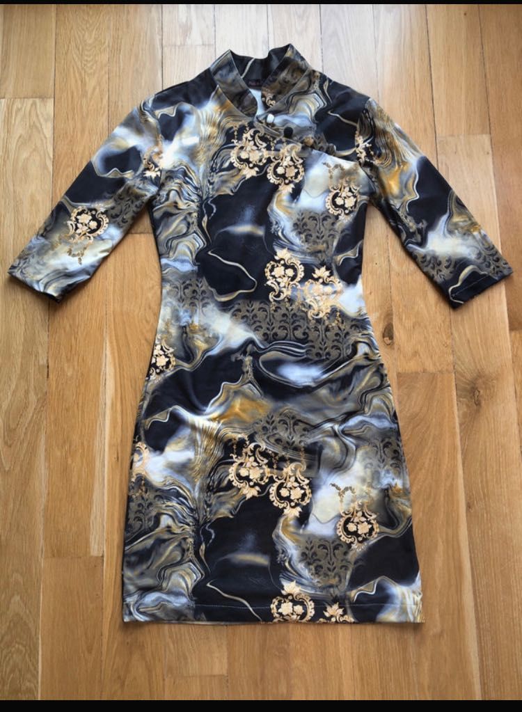 Sukienka orientalna Gejsza Azja, Chiny, Japonia, Korea XS/S
