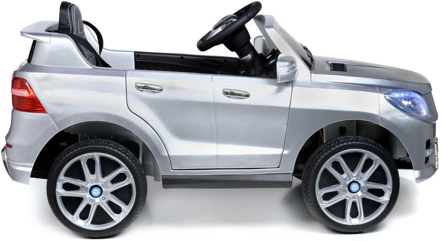 Pojazd akumulatorowy dla dzieci Mercedes-Benz ML350 - Srebrny