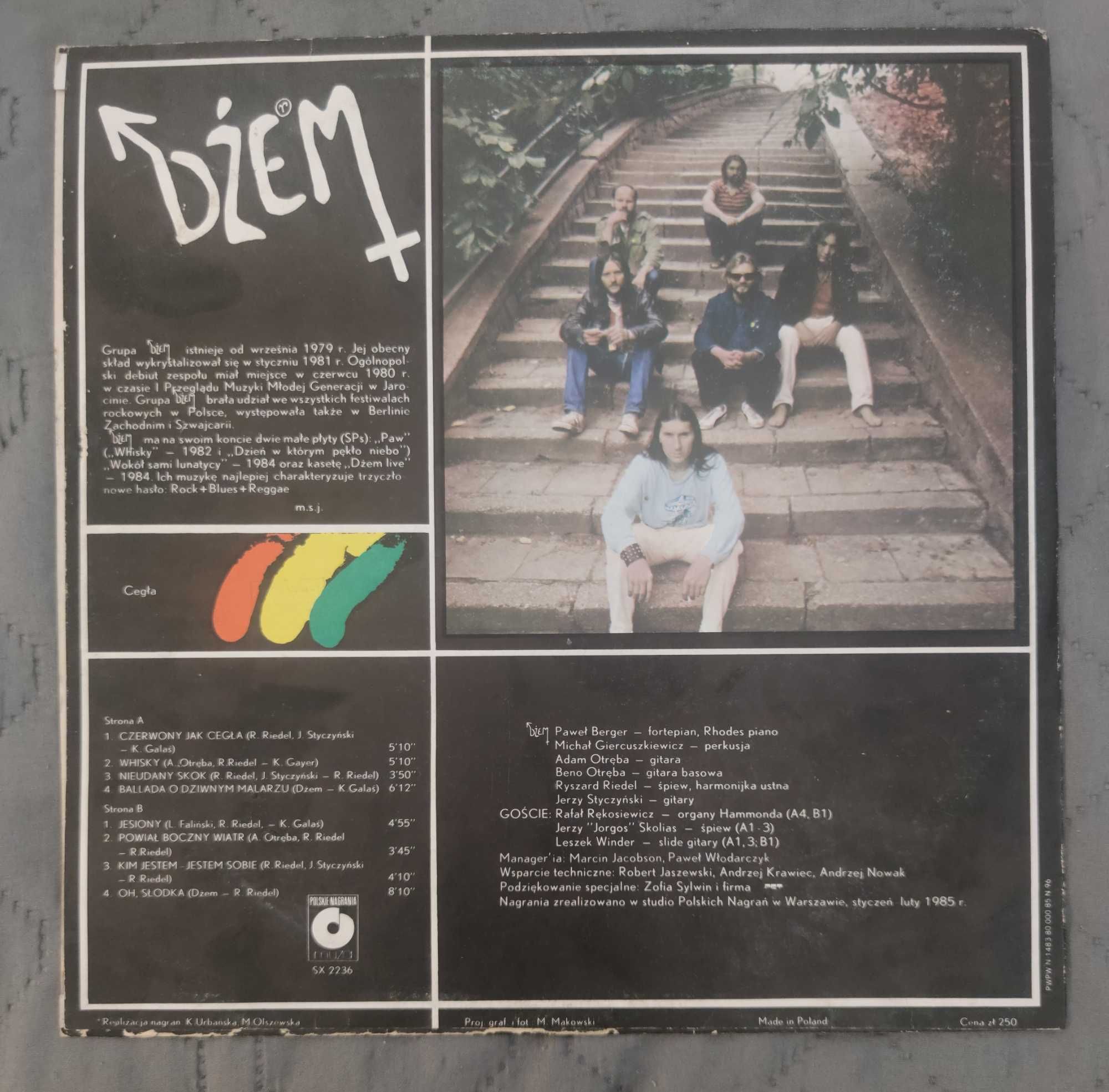 Dżem - Cegła. LP. EX