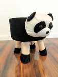 Puf pufa PANDA dla dziecka taboret krzesełko