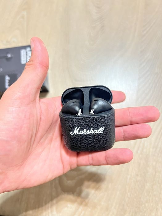Наушники вкладыши  TWS Marshall Minor IV Black