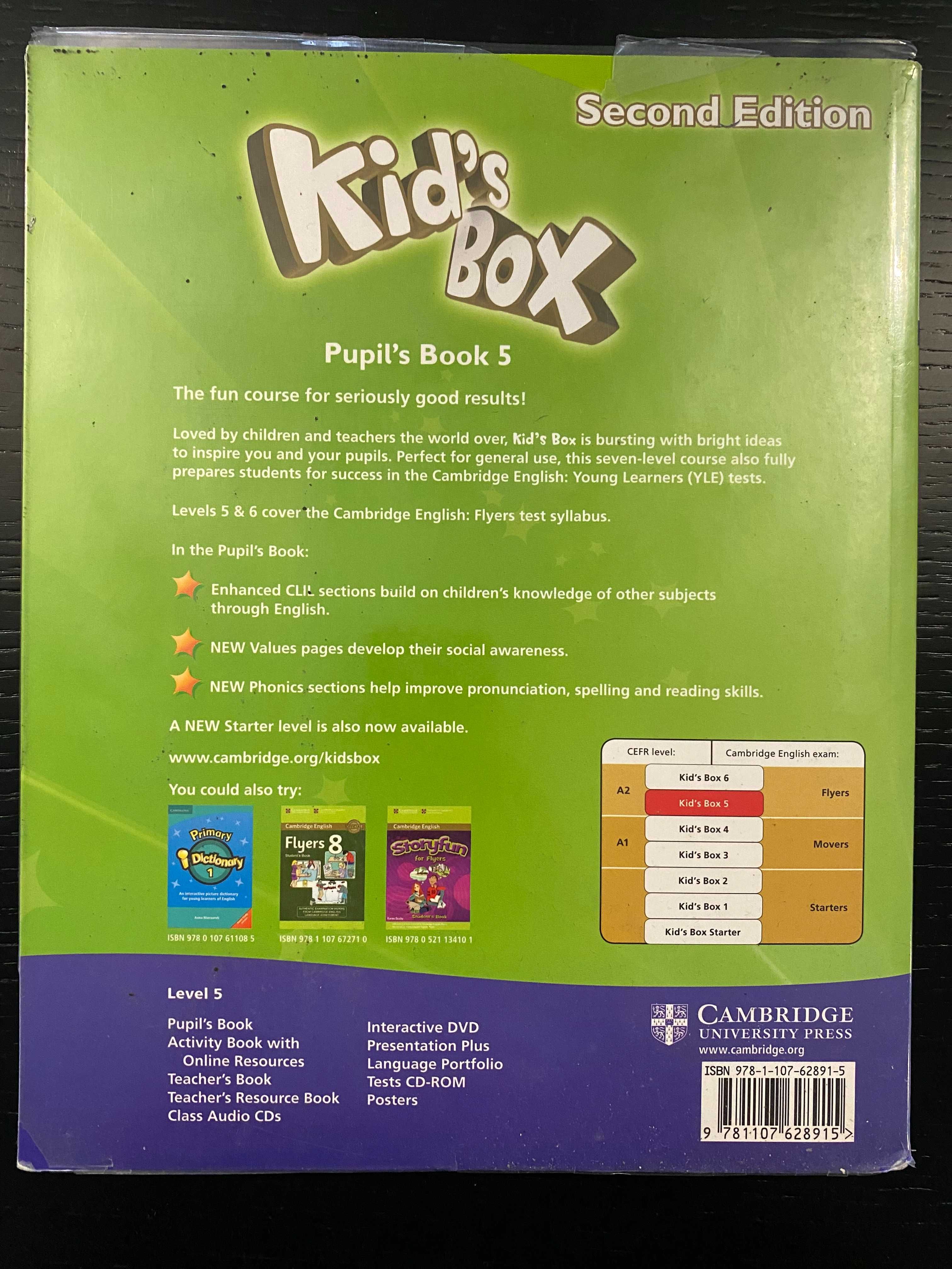 Manual - Inglês - Kid's Box 5 Pupil's book - 5.º Ano