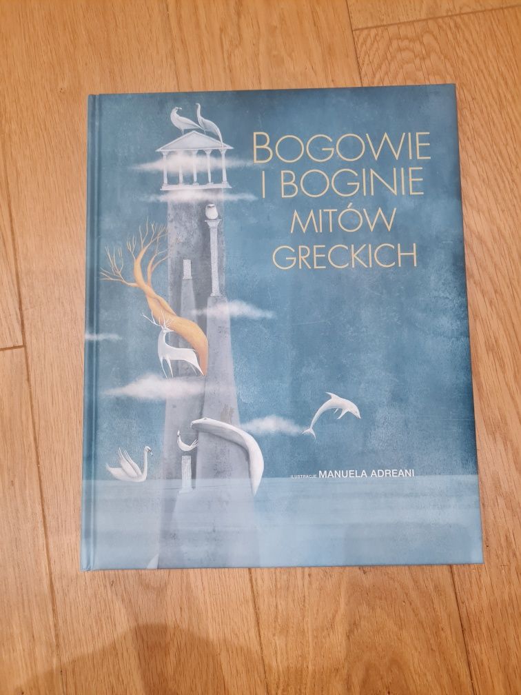 Ksiazka Bogowie i Boginie Mitow Greckich