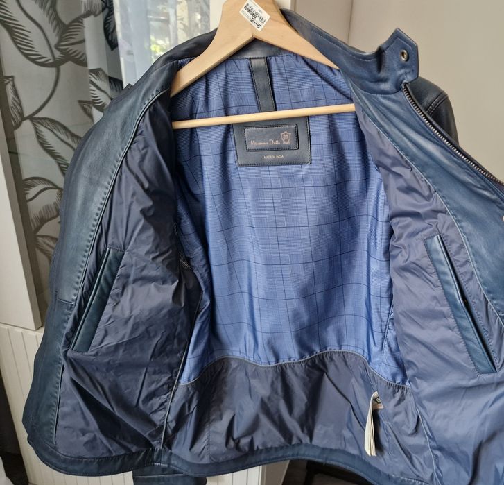 Massimo Dutti skórzana kurtka męska