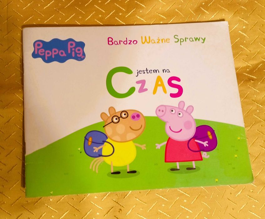 Książeczka dla dzieci Peppa Pig Bardzo Ważne Sprawy "Jestem na czas"