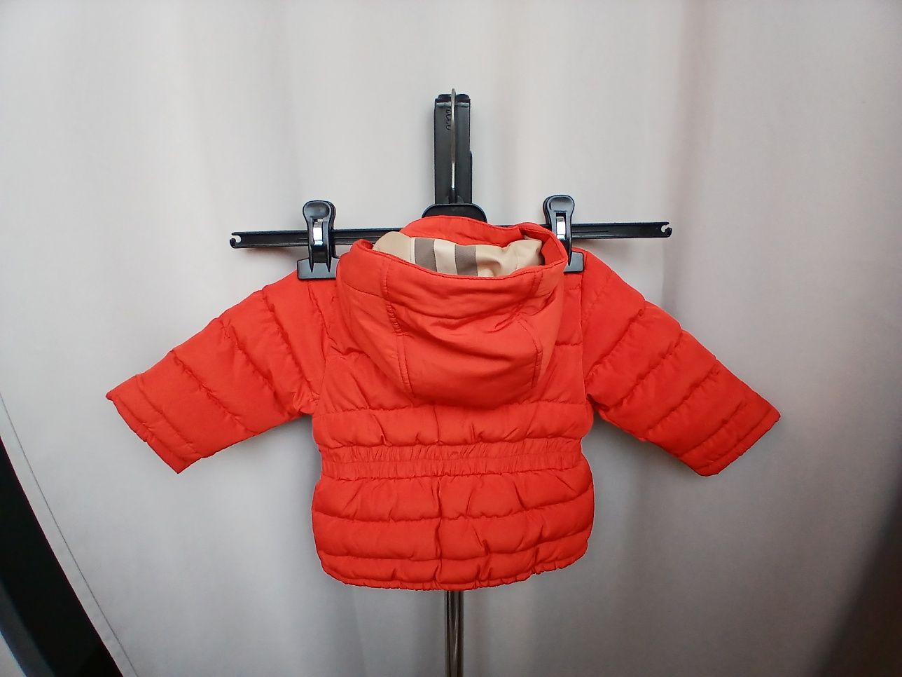 Burberry/ceglasta kurtka wiosna-jesień od 6 miesięcy