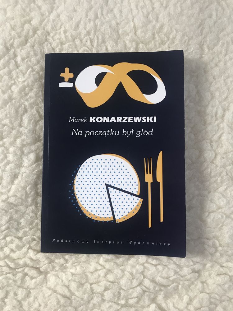 Książka Na początku był głód - Marek Konarzewski, poradnik zdrowie