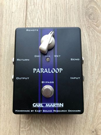 Efekt gitarowy Carl Martin Paraloop. Pętla efektów.