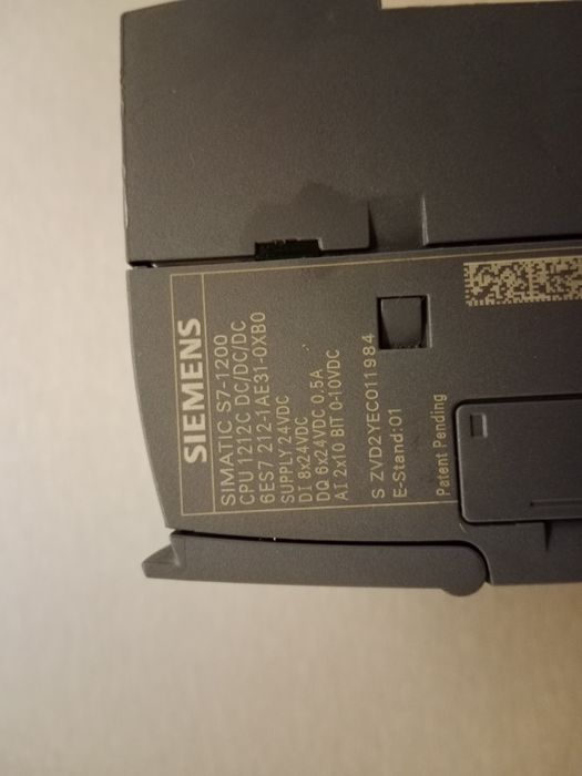 Sterownik PLC Siemens SIMATIC S7-1200 CPU 1212C. DC/DC/DC