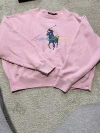 Polo ralph lauren bluza M różowa