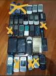Lote telemóveis avariados