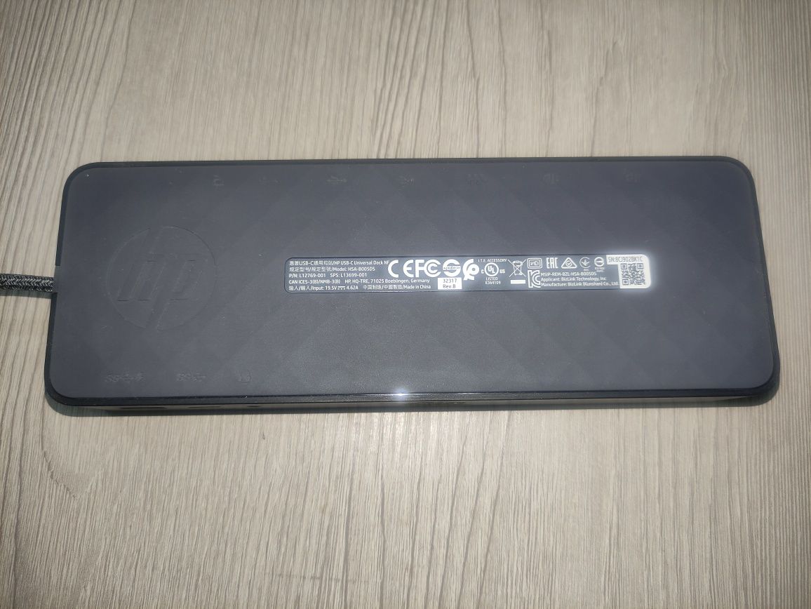 док-станція HP USB-C Universal Dock (HSA-B005DS) №2