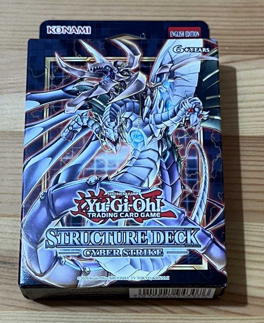 Yu Gi Oh! Trading Card Game Structure Deck Cyber Strike Novo Selado