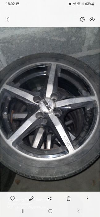 Felgi aluminiowe koła 4x100 15 Toyota Aygo, C1, 108