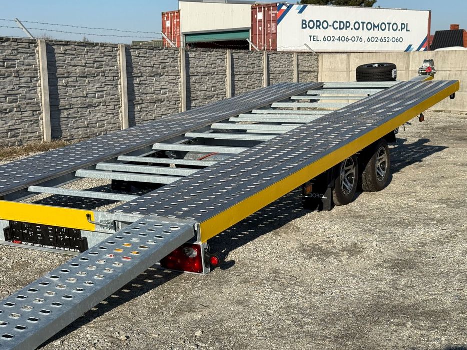 Boro LOTUS  Laweta uchylna 5x2,1m DMC 1800-3000kg