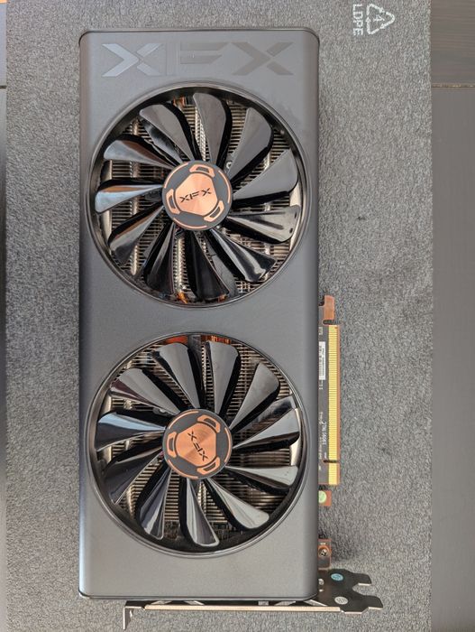 XFX AMD Radeon RX 5600 XT Graphics Card, 6GB GDDR6, THICC II Pro64171702021506121