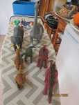 Mais de 20 dinossauros em pvc