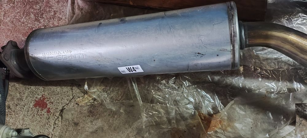 Глушник випускна траса труба з підігрівом Хонда акорд honda accord 10