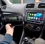 Radio Android 2din carplay bluetooth VW Audi Skoda passat golf Tiguan