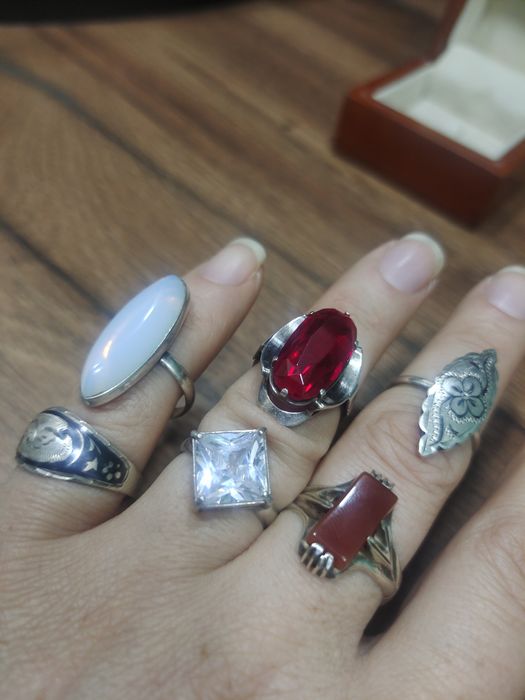 Каблучка срібна антикварна