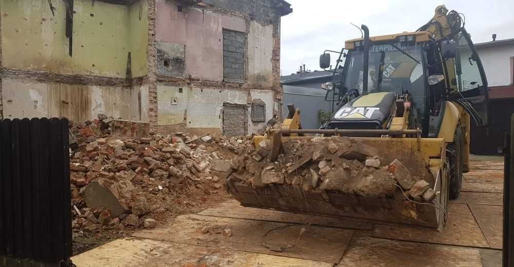 Koparko-ładowarka usługi Żory i okolice.