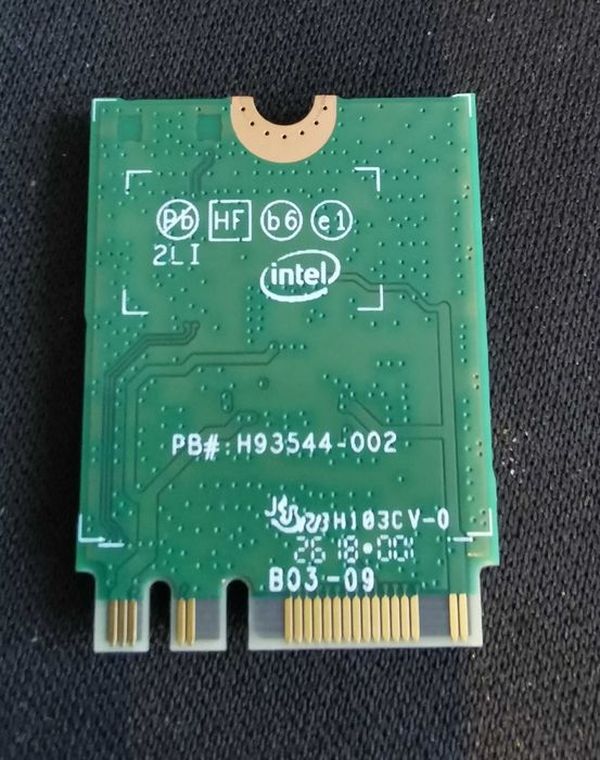 Karta Wifi Intel 8265NGW