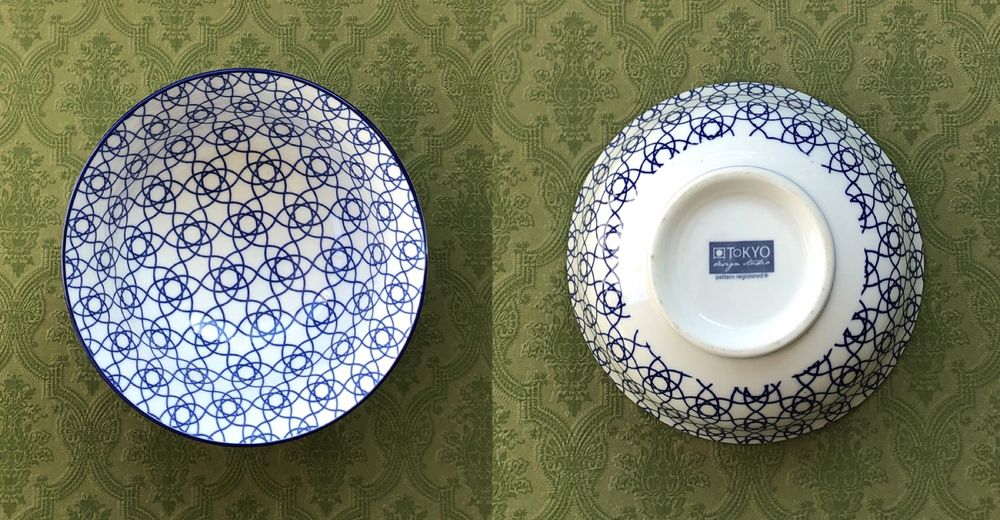 Miski Tokyo Design Studio Nippon Blue japonia ramen sushi 5 sztuk