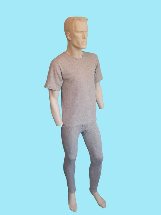 Podkoszulek męski z krótkim rękawem- ocieplany rozmiar XL